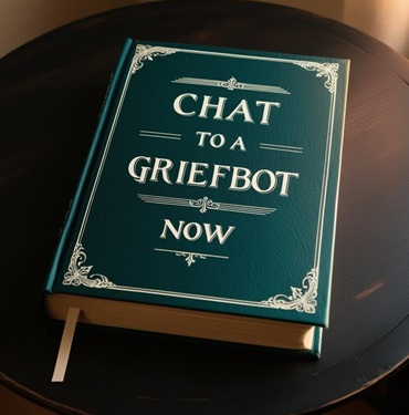 chat to an ai griefbot now book image