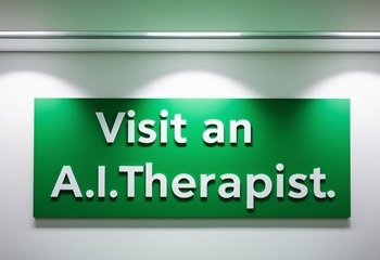 ai therapist button